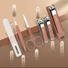 Set de Cortauñas Anti-Salpicaduras de Filo Duradero Herramientas Portátiles de Alta Gama para Recortar las Uñas en Casa