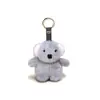 Jinnew Original Lindo Animal Mascota Familia Peluche Llavero Colgante Adorable Encanto para Bolso Muñeca Máquina de Bolas