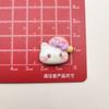 Parche Facial Brillante de Dibujos Animados Sombrero Orejas Grandes Perro Conejo Gato Accesorios de Resina Funda de Teléfono DIY Tocado Pasador Parche