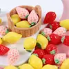 Chaveiro Brinco Pingente Acessório Fruta Limão Pequeno Limão Transfronteiriço Resina Criativo DIY