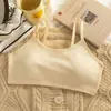 Ropa Interior Transfronteriza para 16-9 Años Sujetador para Mujer Período de Desarrollo Estudiantes de Secundaria y Preparatoria Estilo Coreano Chaleco de Tubo Deportivo