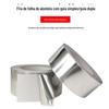 Fornecimento direto de fábrica fita de folha de alumínio autoadesivo guia único fita de folha de alumínio isolamento térmico guia simples e duplo fita de folha de alumínio resistência a altas temperaturas