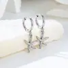 Verão Venda Quente Série Praia Oceano Estrela-do-mar Tartaruga Marinha Brincos Colar de Aço Inoxidável Fresco Doce Acessórios Femininos Atacado