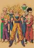 Anime Japonés Dragon Ball Alalei Póster Retro de Papel Kraft Toriyama Ming Pintura Decorativa Mural Rey Mono 316