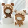Gorro para Bebé Otoño e Invierno Fruta Princesa Orejera para Niños y Niñas Bebés y Niños Pequeños Invierno Cálido Engrosado Forrado de Felpa Niños