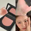 Rubor de Luz Suave para una Mejilla Besable, Atmósfera de Vitalidad Primaveral, Acabado Mate Natural, Rubor Crema Triturado Iluminador y Mejorador del Cutis