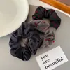 Tecido estilo francês de alta qualidade estilo coreano anel de cabelo de intestino grosso acessórios de cabelo grandes laço de cabeça cabelo online celebridade amor chapéus para mulheres