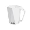 Vaso para Enjuague Bucal, Vaso para Cepillo de Dientes con Asa, Diseño Hexagonal, Vaso para Cepillo de Dientes Estilo Coreano para Estudiantes Hombres y Mujeres, Vaso para Cepillo de Dientes Familiar con Asa