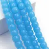 Atacado 8*6mm Contas Cilindricas Jade Sintético Contas de Vidro Pulseira Acessórios de Joias Contas Cilindricas de Vidro de Cristal Acessórios Contas Soltas