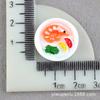Accesorios de Resina Estilo Japonés para Teléfono Móvil Juguete de Comida de Bistec Sashimi Pegamento de Crema Materiales DIY Miniatura Adornos para Casa de Muñecas de Hot Dog