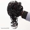 Peluca al por mayor de fábrica Banda para el cabello rizado Banda para el cabello con barba larga Cabello natural esponjoso Cabeza de bola Flor perezosa Accesorios para el cabello de capullo para mujer