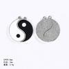 Accesorios Yiwu joyería diy estilo antiguo chino multi-tamaño disco de chismes Taiji colgante hueco para collar colgante