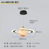 Lustre para Quarto Infantil Quarto de Dormir Quarto de Menino Lâmpada Planeta Espacial Personalidade Criativa Terra Errante Estrela da Internet Lâmpada Vazia