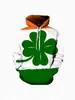Festival Irlandés Nuevo Europeo y Americano Impresión Digital 3D Casual Sudadera Hombre San Patricio 2025 Primavera/Verano Top