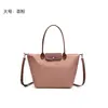 Bolso tote minimalista urbano para el día a día, bolso de hombro versátil de gran capacidad, monedero Longchamp, bolso de mano disponible