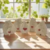 Set de Puzzle de Oso Madre e Hijo Transfronterizo Decoración de Manualidades de Madera DIY para Dormitorio Sala de Estar Escritorio Oso Abrazando Familia