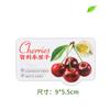 Cabello Liso de Fábrica Supermercado Fruta Fresca Papel Térmico para Etiquetas Creativo Rectangular Sandía Pegatina Adhesiva Fruta Pegatina Fácil de Rasgar