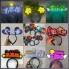 Placa de Luz para Fã de Concerto Feita Sob Medida Aniversário Brilhante Portátil Tecido Macio COB Emblema de Peito Suporte de Adereço Bastão Fluorescente