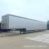 Exportación Transfronteriza de Semirremolques de Lona Lateral de 5 Ejes, Remolques de Caja y Vehículos Tipo Caja para Transporte de Carga