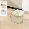 Cubo para Arroz Hogareño a Prueba de Insectos a Prueba de Humedad Sellado Tipo Cubo Arrocera Contenedor de Almacenamiento de Harina de Arroz Gran Capacidad Caja Cubo para Arroz Fideos