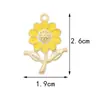 Acessórios para Joias DIY Florais Pequenos Transfronteiriços, Joias DIY Artesanais de Girassol, Acessórios para Joias DIY de Flores Pequenas de Alto Valor