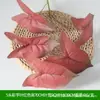 Flores Artificiales Rojo Borgoña Materiales de Flores Rosas Artificiales Flores Falsas Boda Salón de Bodas Decoración del Hogar Flores Artificiales al por Mayor