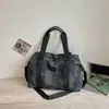 Bolsa de Viagem Curta Feminina Moderna Tendência Grande Capacidade Leve Bolsa de Mão para Bagagem Casual Separação Seco-Molhado Bolsa para Fitness