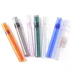 Suministro Directo de Fábrica 110mm Pipa de Vidrio para Fumar, Popote de Silicona Transparente de Alta Resistencia para Jugos, Popote con Filtro, Accesorios para Cigarrillos