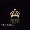 Corona de Gemas de Diamante Colección DIY Joyería de Aleación Funda para Teléfono Móvil Pegatina de Belleza Material de Diamante Accesorios para el Cabello de Niños Hebilla de Accesorios