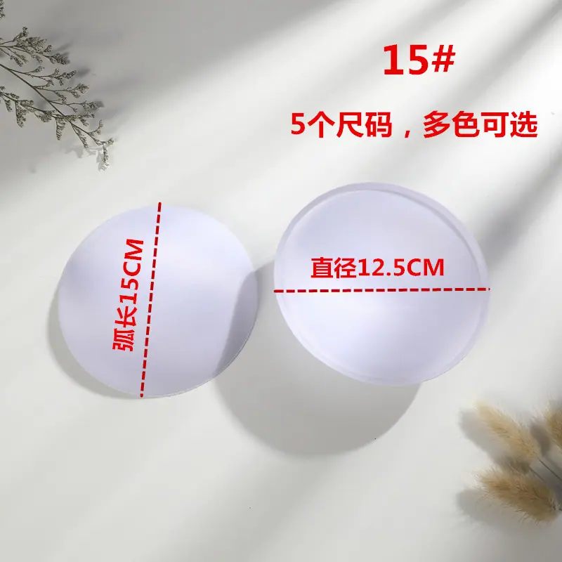 智贝主图_1厂家直销圆形泳衣婚纱礼服海绵胸托瑜伽服哺乳文