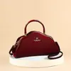 Bolsos de Mujer Europeos de Moda Comercio Exterior Transfronterizo Bolso Cruzado de Hombro Color Sólido Brillante Bolso de Mano de Mujer de Gama Alta Color Sólido