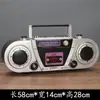 Modelos de Objetos Antigos Nostálgicos Retrô: TV Preto e Branco, Toca-Discos, Telefone, Celular Vintage, Adereços para Fotos, Decorações
