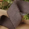 Fita Lã Floral Cinza Dupla Curvatura DIY Laço Artesanal Acessórios para Laço Acessórios de Cabelo Presilhas de Cabelo Acessórios para Sapatos e Chapéus Acessórios de Roupa Fita