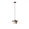 Lámpara Colgante Minimalista de Travertino Amarillo para Mesita de Noche de Dormitorio Estilo Wabi-Sabi Decoración de Pared de Fondo para Sala de Estar Casa de Huéspedes Vintage Bar Luz LED