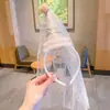 Diadema de Gasa con Corona para el Pelo Transfronteriza Fiesta de Cumpleaños Vestido de Novia Estilo Princesa Feliz Cumpleaños Tocado Lentejuelas Accesorios para el Cabello