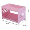 Mesa de Penteado para Quarto de Dormitório Prateleira de Armazenamento de Mesa Multicamadas Banheiro Vaso Sanitário Mesinha de Cabeceira Organização de Material de Escritório Prateleira de Armazenamento de Diversos