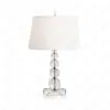 Lámpara de Mesa de Cristal Americana Lámpara de Mesita de Noche para Dormitorio Lámpara de Mesa Creativa Simple Nórdica Moderna Americana 200
