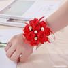 Nuevos ramilletes de muñeca de estilo coreano para novias y damas de honor, ramilletes de muñeca para damas de honor de boda, ramilletes de muñeca artificiales, suministros festivos al por mayor.