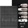 Belleza Completa Transfronteriza Nuevas Pegatinas para Uñas Mini Estrella Dulce Láser Estrella de Cinco Puntas Pegatinas para Uñas