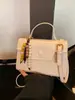 Bolso de Diseño de Nicho Nuevo Primavera 2026 Transfronterizo para Mujer, Bolso de Hombro Color Sólido a la Moda, Bolso Cruzado de Moda Estilo Coreano