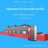 Equipamento de cura por microondas de soja pequeno secador de feijão de 500 kg forno túnel de cura por microondas de grãos