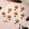 Acessórios populares para nail art em liga metálica em formato de cruz, strass de cruz para unhas estilo ins, unhas postiças de metal, atacado de decoração de unhas