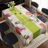Toalha de Mesa Luxo Leve Toque de Alta Qualidade Impermeável à Prova de Óleo à Prova de Escaldamento Sem Lavar PVC Capa de Mesa de Centro Pano de Mesa de Jantar Estilo Ins Tapete de Mesa de Jantar