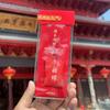 Monte Putuo Rezando por Bendición y Sachet Shou Imperial Ping An Amuleto Bolsa de Solapa Pequeño Sachet Cosido a Mano Colgante de Sachet para el Festival del Bote del Dragón
