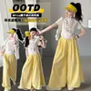 Conjunto de Verano para Niñas 2026 Nuevo de Moda Genial Moda Infantil Conjunto de Dos Piezas con Pantalones de Secado Rápido para Niñas Mayores