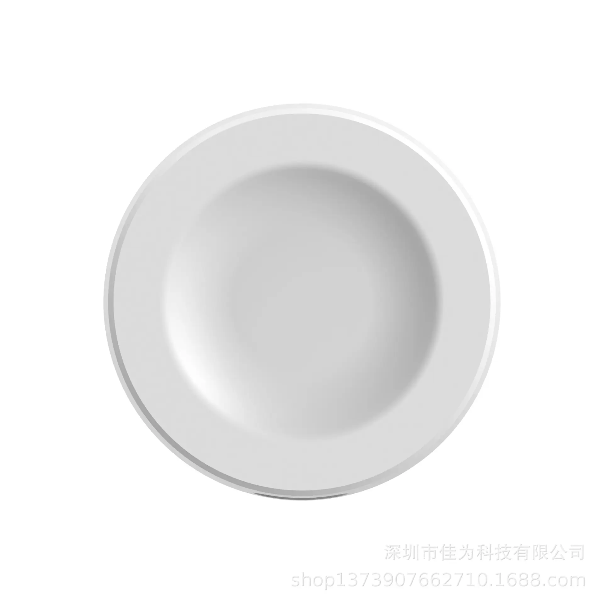 A白色正面