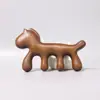 Festival del Año del Caballo Sandalia Pequeña con Forma de Caballo Peine de Masaje de Sándalo, Peine Pequeño con Forma de Caballo para Meridianos del Cuero Cabelludo y la Cabeza, Peine Portátil para Terapia de Cabeza