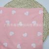 Tela de Crepé de Gasa Doble de Algodón para Ropa de Bebé y Niño, Pijamas Estampados de Amor, Tela de Gasa Doble de Algodón