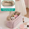 Bolsa de Cosméticos de Moda Transfronteriza Feihong, Bolsa de Almacenamiento de Cosméticos de Gran Capacidad, Bolsa de Almacenamiento de Cosméticos Esponjosa Ligera para Viaje
