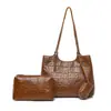Bolso bandolera superventas transfronterizo, bolsa de mano popular de comercio exterior, bolso vintage de gran capacidad para madre e hija, bolso de mano diario para el trabajo